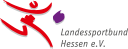 Logo Landessportbund Hessen, zeigt rote Figur